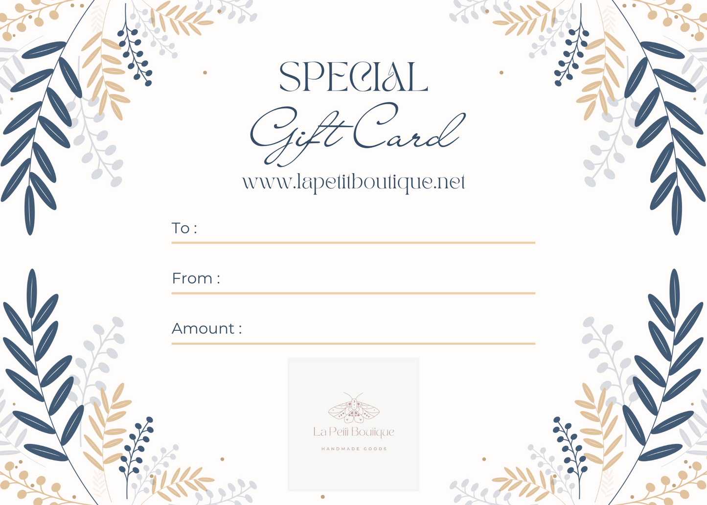 La Petit Boutique Gift Card