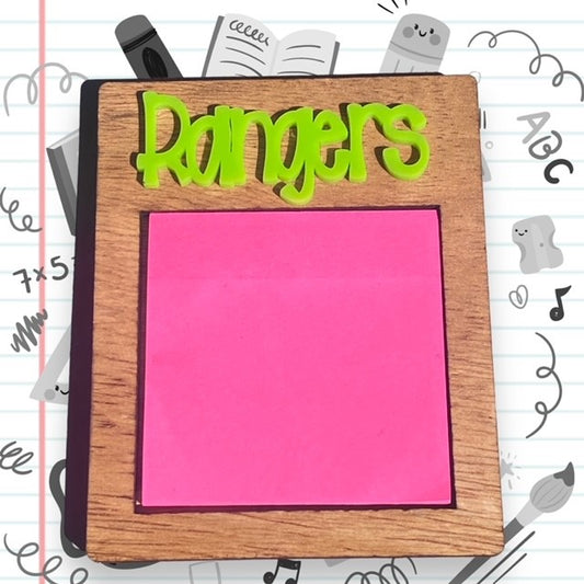 PRE-ORDER Personalized Post it Note Holders